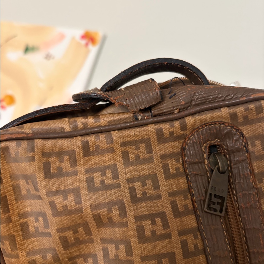 Fendi FF Monogram 1980’s Crossbody (Authentic) - Picture 7 of 14